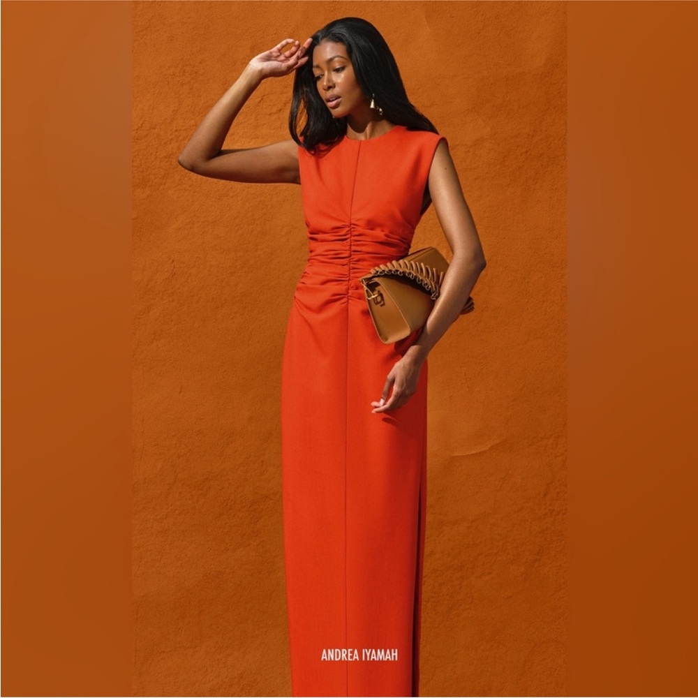 Andrea Iyamah Niro Dress in XS (Sunset)